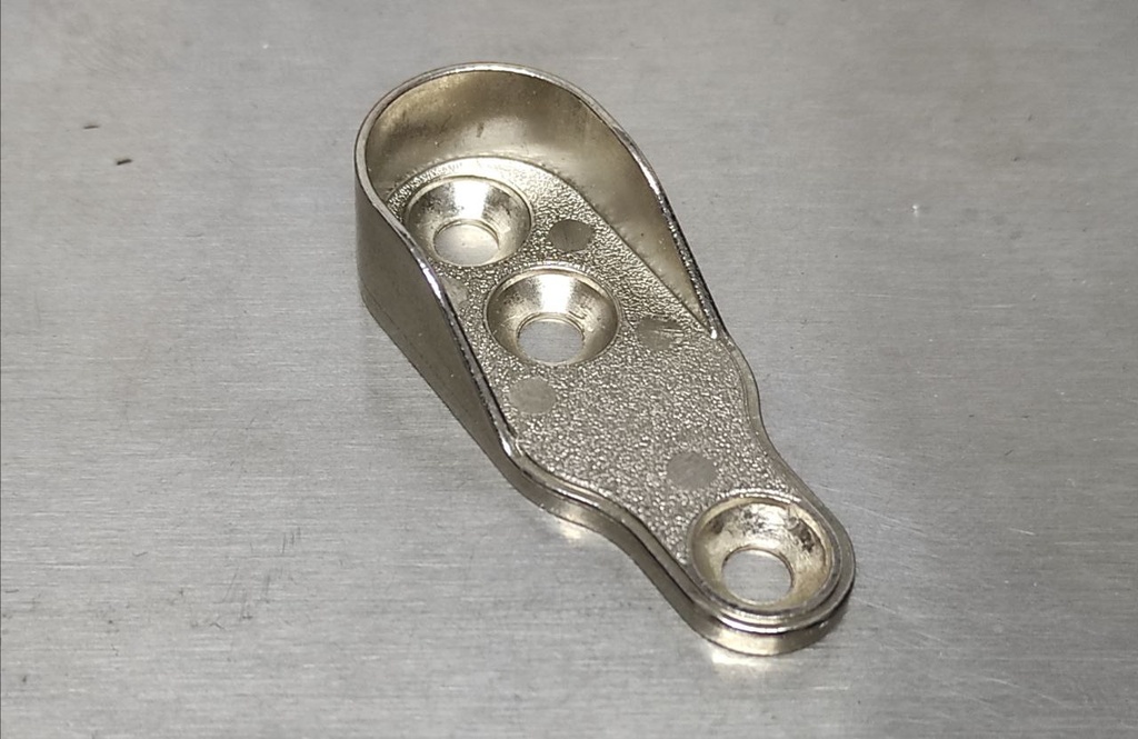 U/P04_H20/40-3ot. Uchwyt/Podpórka Drążka Szafy